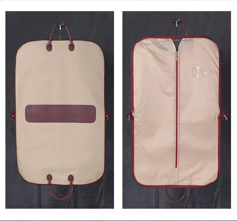 Premium Suit Cover Bag Waterproof Garment Bag with Handle Protective Cover for Clothes Suit Case Dustproof Clothes Organizer 240820