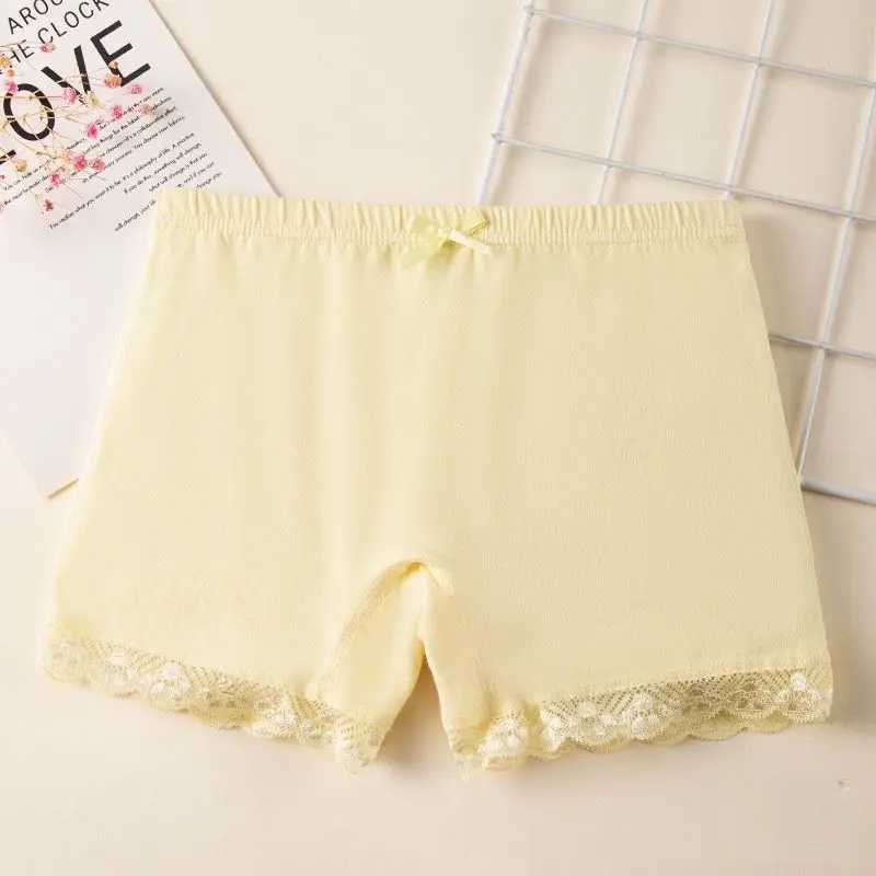 Cotton Kids Underwear Panties Lace Safety Pants Childrens Shorts Toddler Girls Clothes 2-12Years Y240821