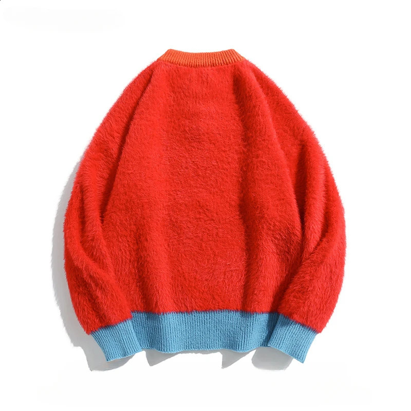 Autumn Winter Retro Buckle Chinese Dragon Jacquard Pullovers Sweaters Men and Women High-end Loose Casual Tang Suit Knitted Tops 240821