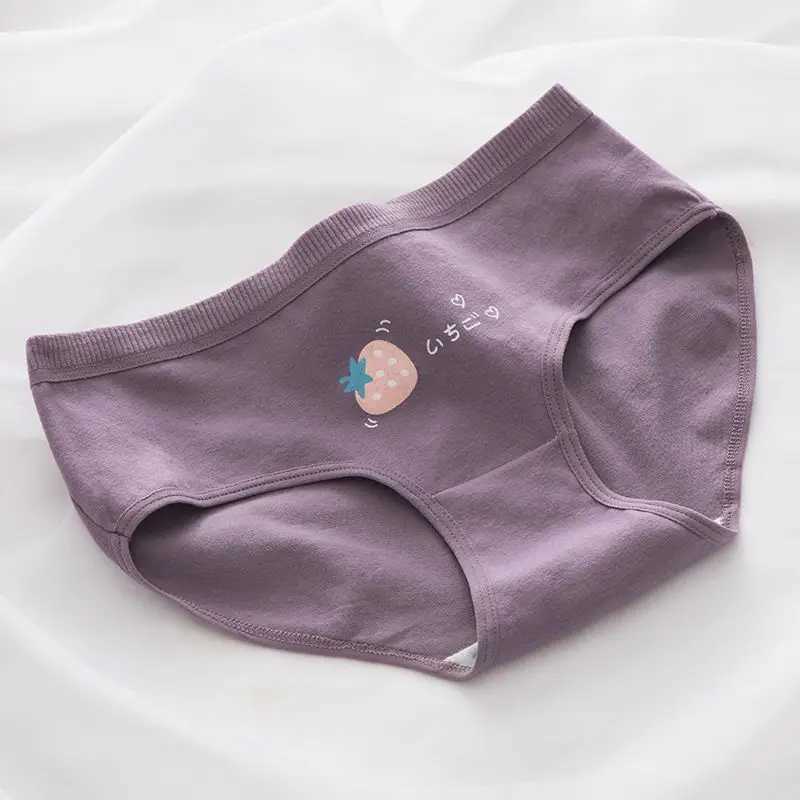 5PCS Kids Thin Cotton Antibacterial Panties Girl Soft Breathable Briefs 3+y Young Children Underwears Baby Cute Cartoon Knickers Y240821