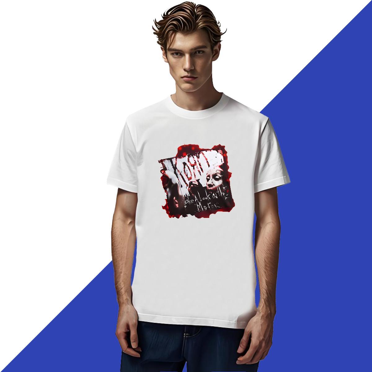 Free Shipping scary Men Tshirts 230g 100% Cotton T shirt Oversized 3XL 4XL Street wear Hip Hop O Neck Short Sleeves Comfortable Tees Shirts
