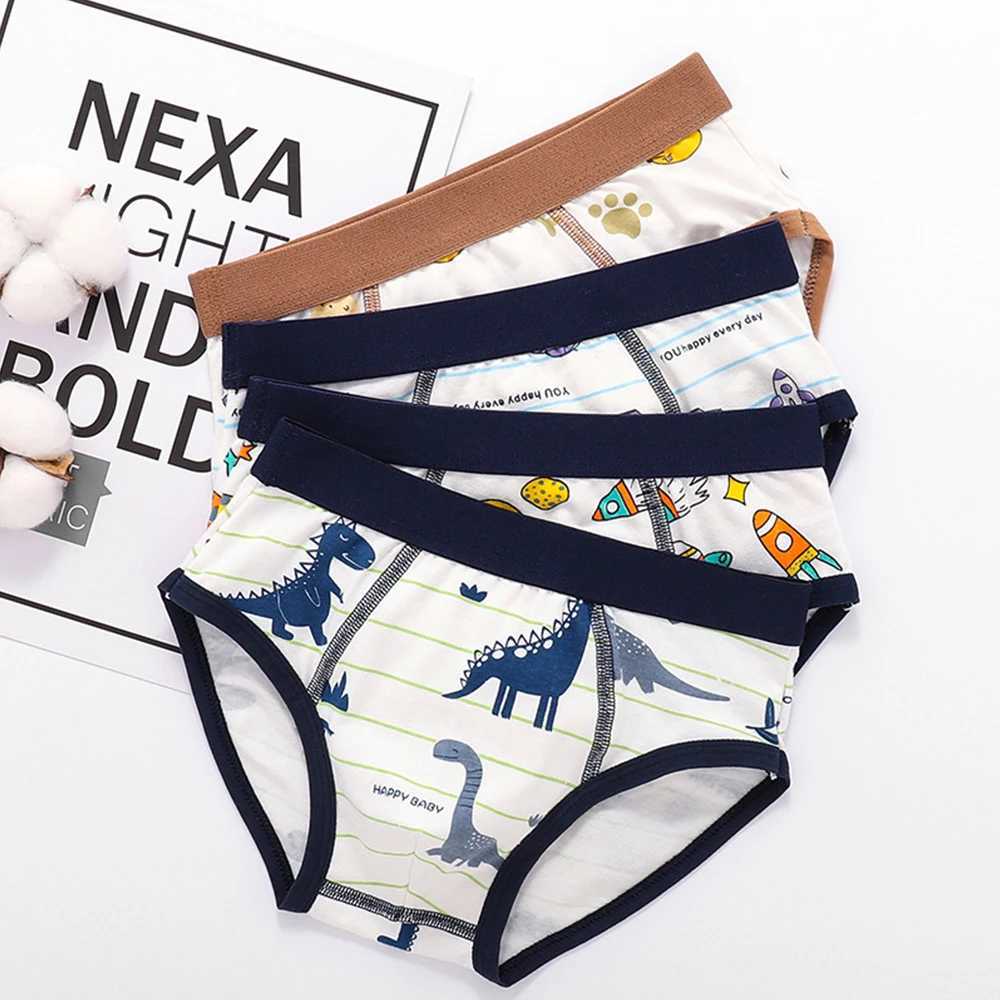 Children Boys Boxer Briefs Cotton Underwear Small Medium Big Boys 12-15 Years Old Teenager Shorts Breathable M L XL 2XL3XL Y240821