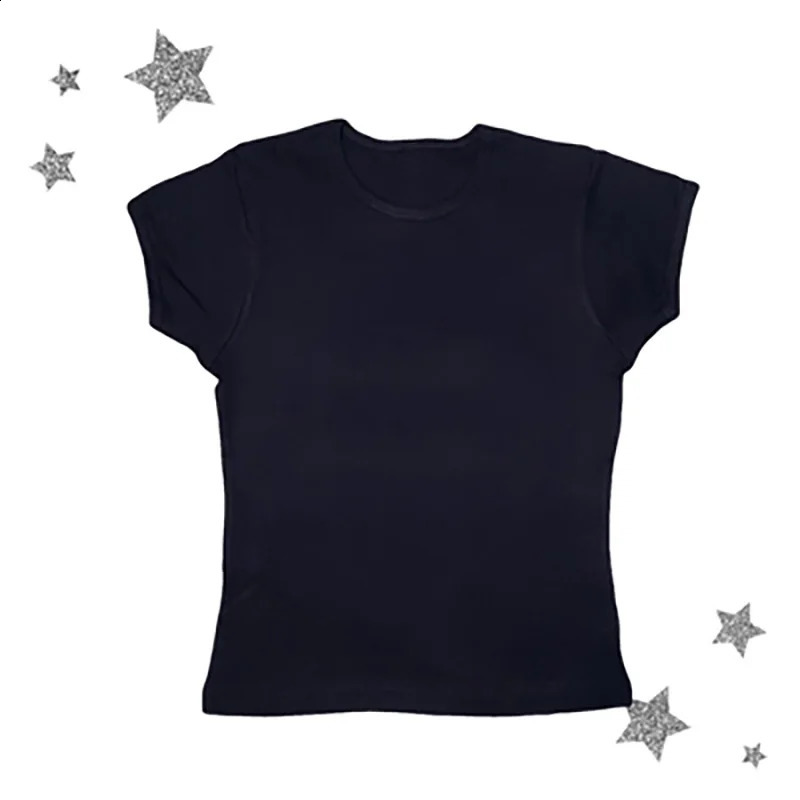 Y2k Tops Punk Print Cute Crop Tops Vintage Women Streetwear T-Shirts Gothic Grunge Emo Slim Tee Clothes customizable 240821