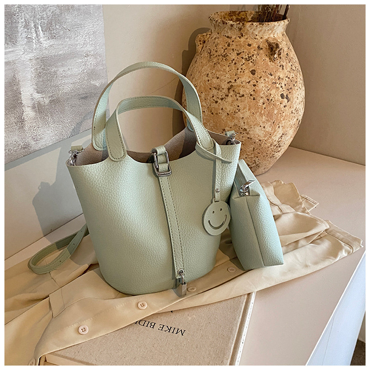 Designer Bucket Bag Set: Chic 2024 Summer Handbag & hot Crossbody, Pink