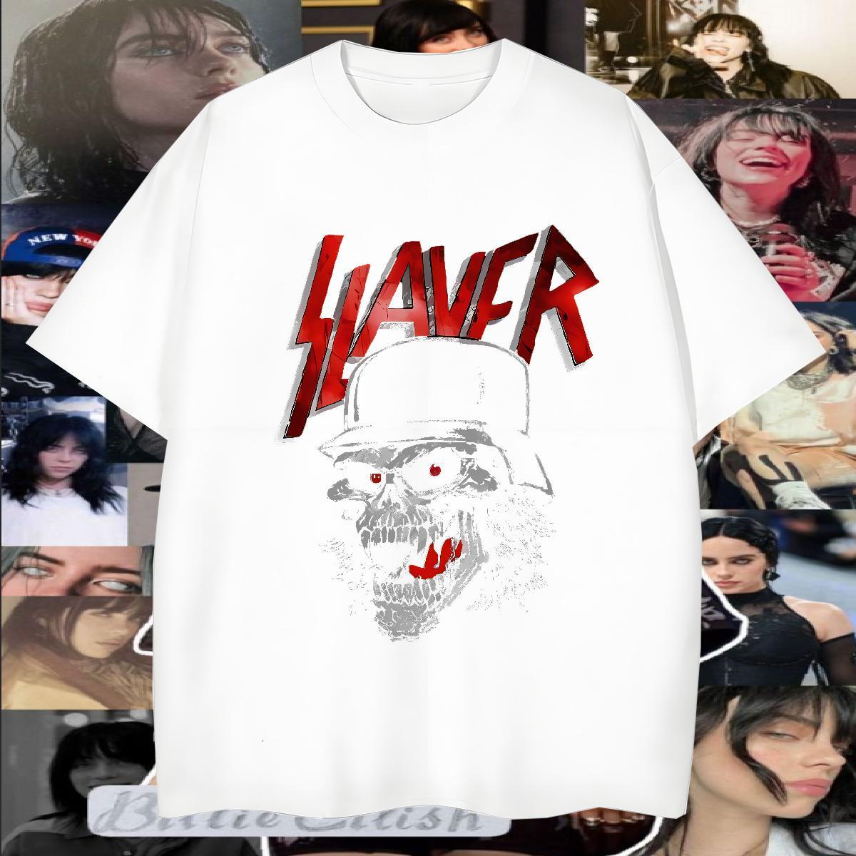2024 Summer Men Tops Tees 230g 100% Cotton Beach skull Breathable Crew Neck T-Shirts for Men High Quality Black Oversized Clothings