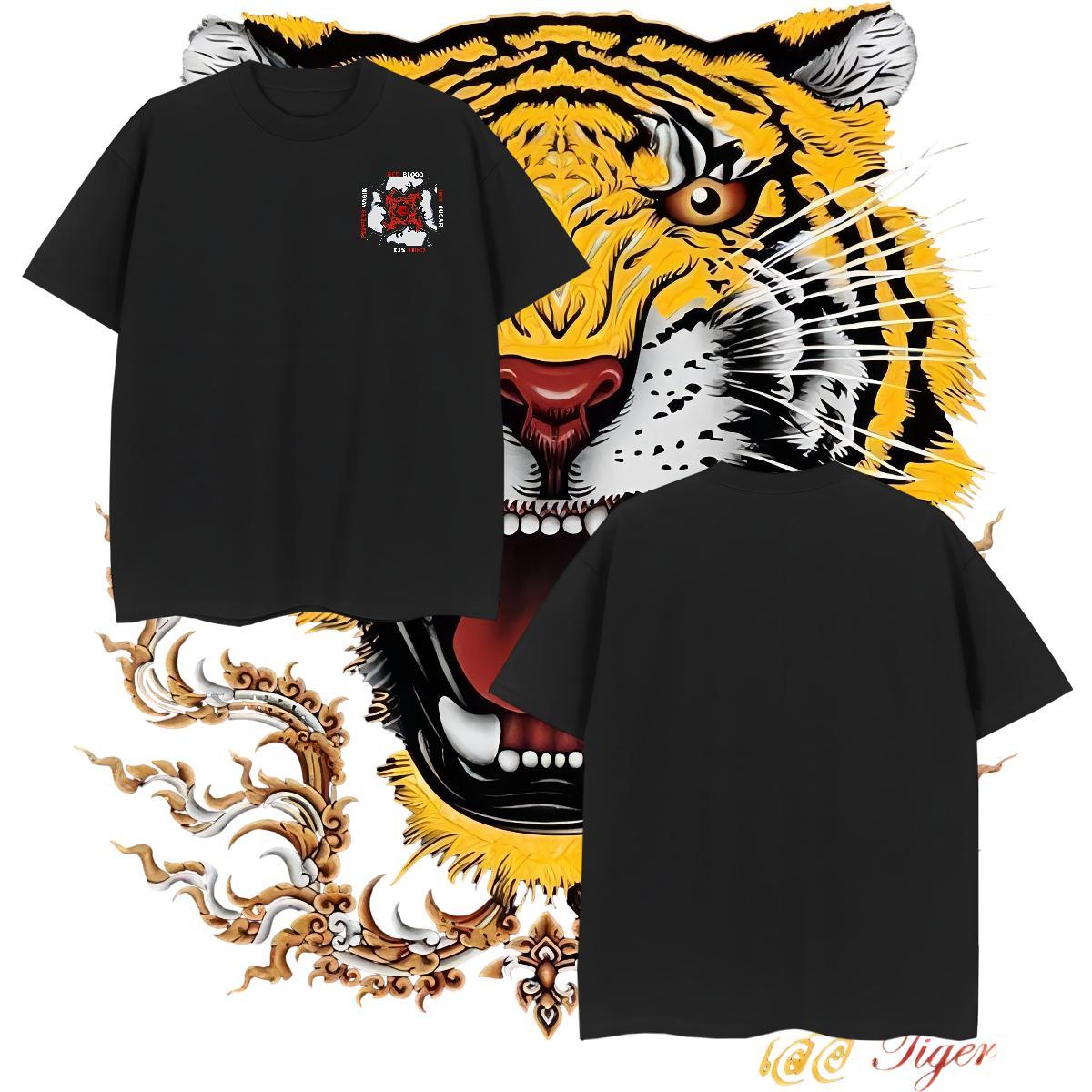 2024 Designer Men Clothes T-Shirt 100% Cotton 230g Sport scary Short Sleeve Soft T Shirt For Man Wholesale DIY Anime Tshirts