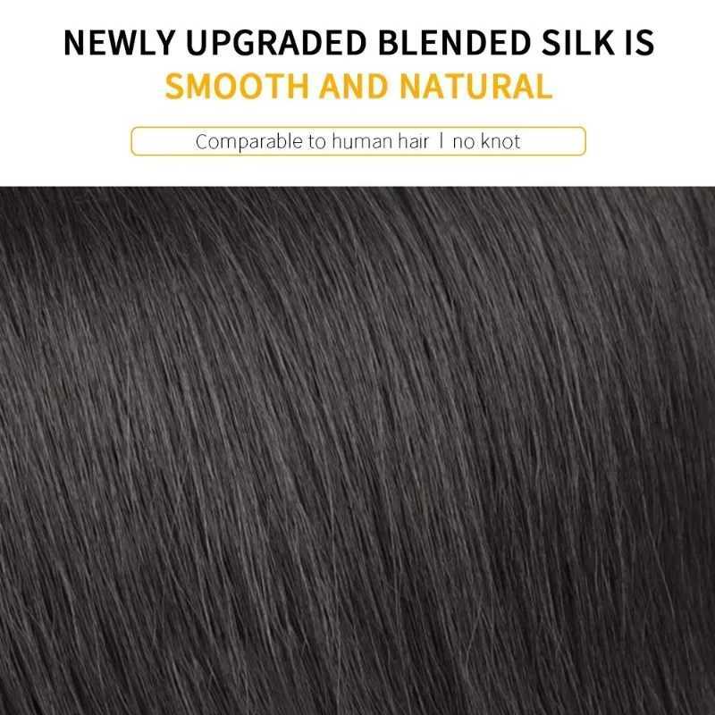 Fake Air Bangs hair clip style extension synthetic hair fake edge natural fake hair female clip style bangs hair styling tool W240817