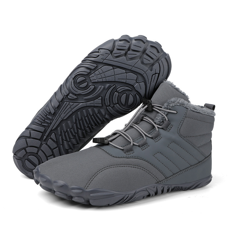 Ddmysports Five Finger Outdoor Sports Cotton Shoes Men S Women Plush Warm Durable And Non Slip Snow Boots Winter Thickened Couple OUTDOOR