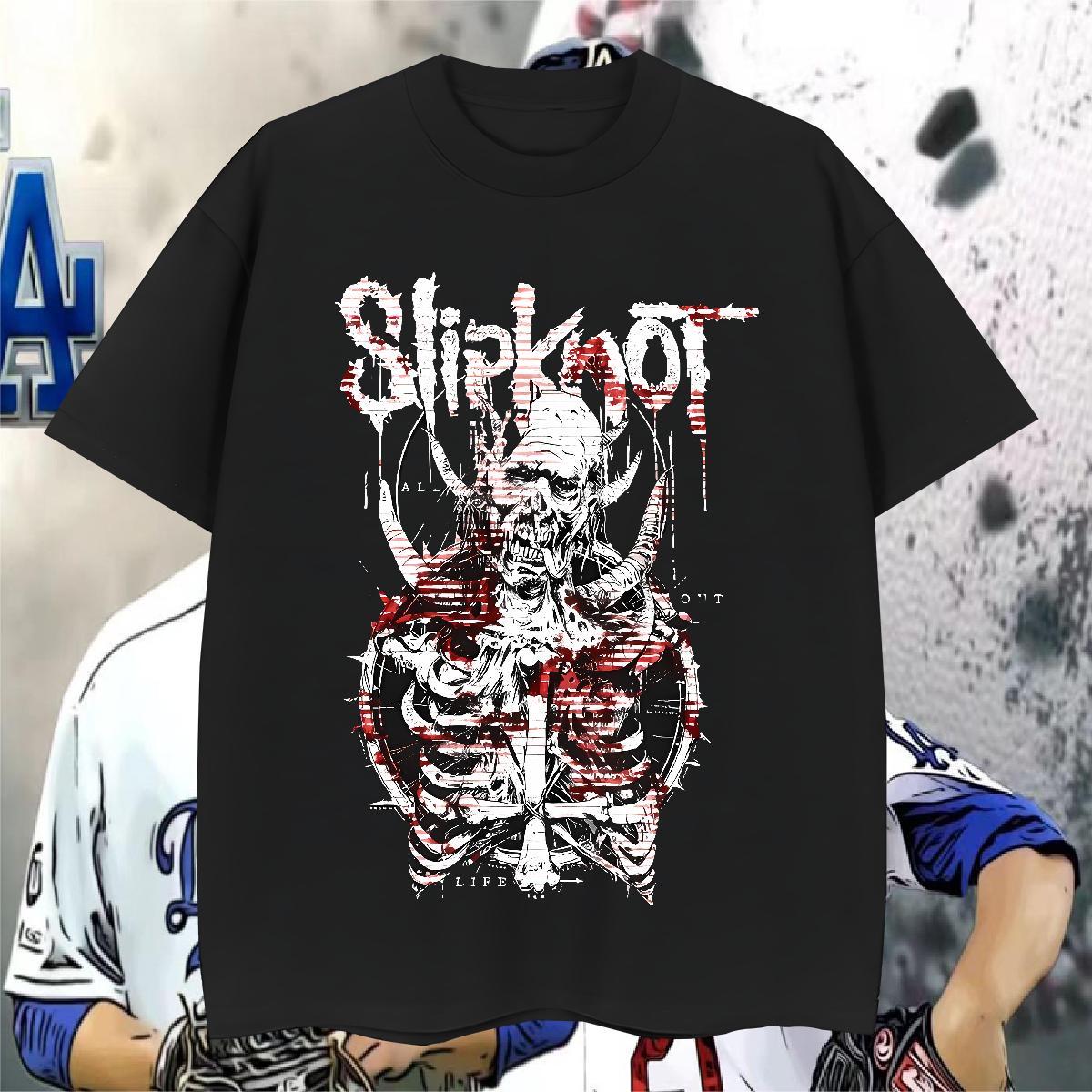 New skull Tshirt for Man Woman 100% Cotton 230g T shirt Customized Print Spring Summer Short Sleeve O-Neck Loose Fit Tee Shirt