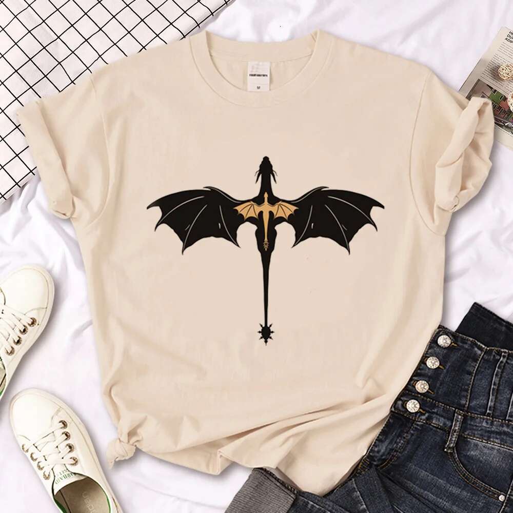 Wing Fourth Tee women streetwear t shirt female Japanese anime graphic clothing shir clohing