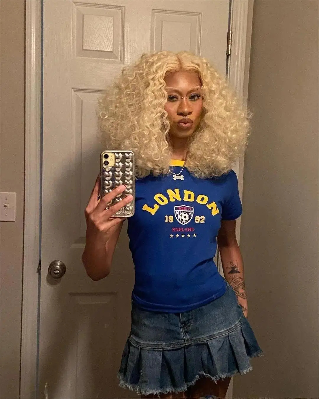 Y2k fashion clothing girls cut tops street Grunge Gothic Tshirts retro womens London printed casual short sleeved 240820