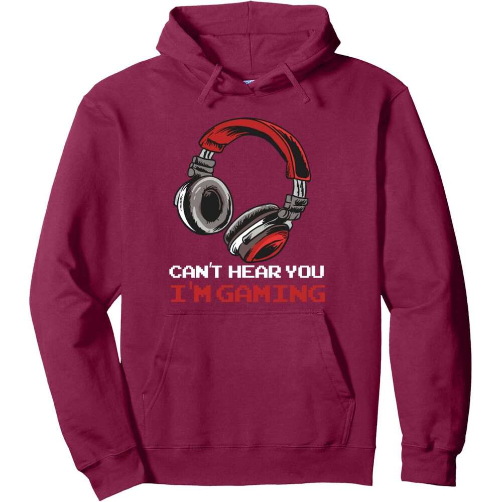 Hoodie for Mens Womens Hear You Gaming Gamer Assertion Gift Idea Pullover Hoodie Graphic Hoodies Sweatshirt Pullover Long Sleeve