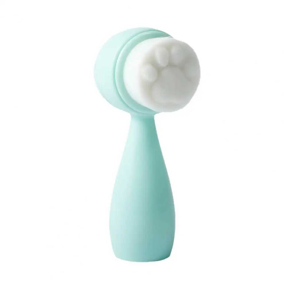 Universal Grasp Comfortable Multifunctional Facial Exfoliator Cleansing Brush Silicone Face Scrubber Beauty Equipment Y240821