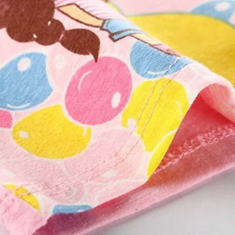 4 Pcs/Lot Children Girls Underwear Kids Boxer Briefs Child Soft Cotton Girls Panties Breathable 2-10Y Y240821