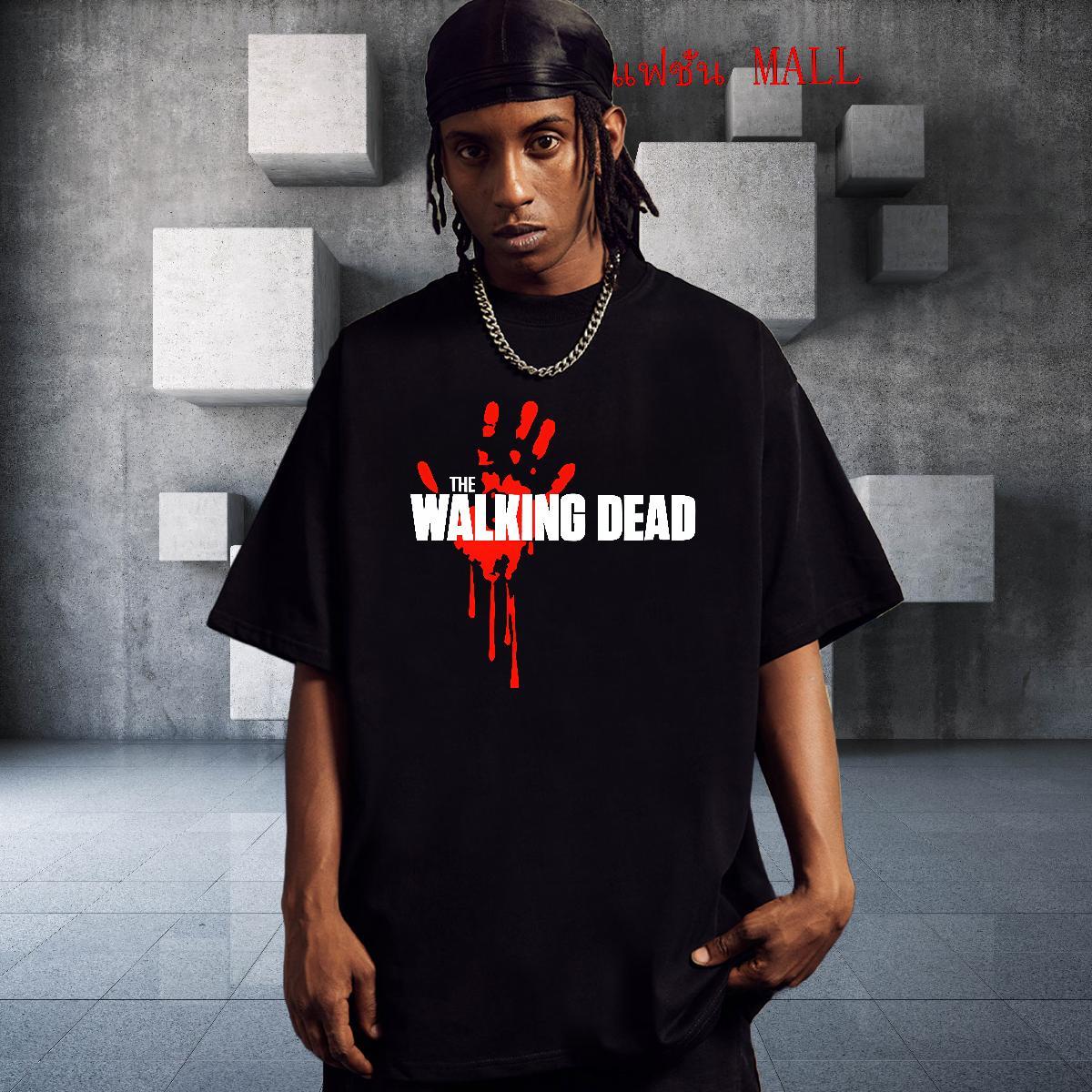 2024 New Men Tshirts 230g Cotton Street Casual scary Breathable Short Sleeve T-Shirts Loose Oversized 3XL 4XL Wear