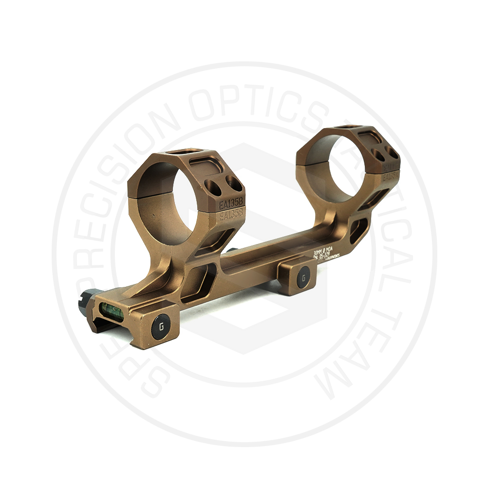 30MM Tube 1.54Inch Height 0MOA GE Scope Mount AR-15/M4 Picatinny Mount Adapter Double Rings Bubble Level With Original Mark