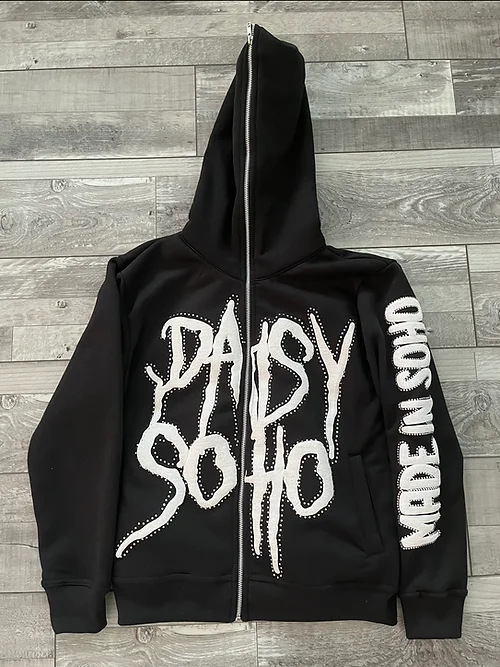 3D Letter Foam 2 Piece Set Tracksuit Men Y2k Set Sweatpants Tracksuit Men and Women Streetwear Hip Hop Casual Oversized Hoodie 240626