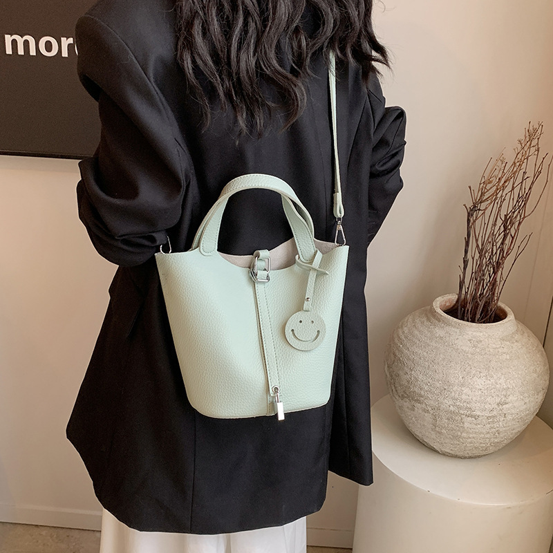 Designer Bucket Bag Set: Chic 2024 Summer Handbag & hot Crossbody, Pink