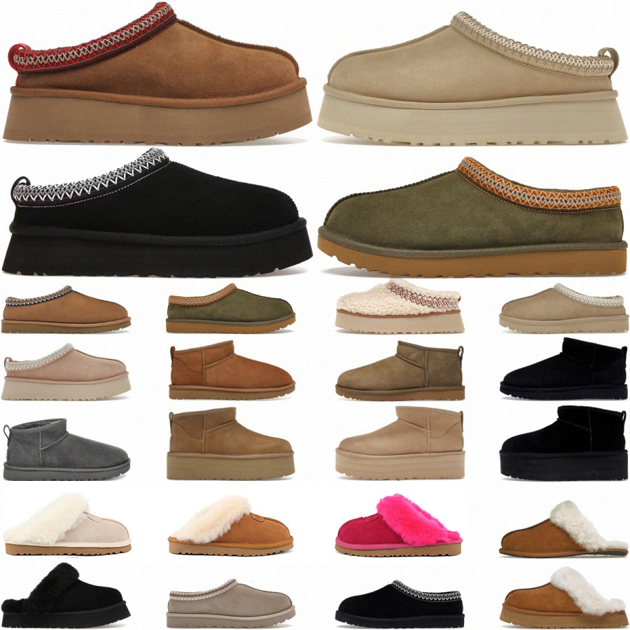 15A tazz Australia tasman slippers boots designer womens slides sandals taz winter boot snow shoes classic mini ankle black pink sandal fur warm slipper