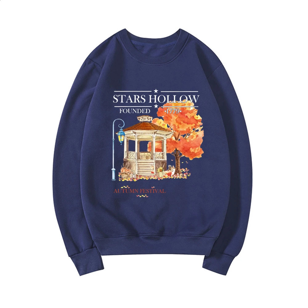 Gilmore Girls Fall Crewneck Sweatshirt TV Show Inspiration Hoodie Harajuku Graphic Street Clothing Womens Top Unisex 240821