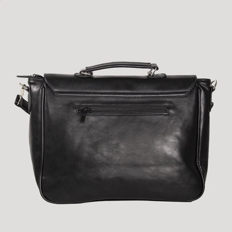 England Style Messenger Bag For Womens er Handbag Purses In Printed Embossed Head Rivet Briefcase Shoulder 240820
