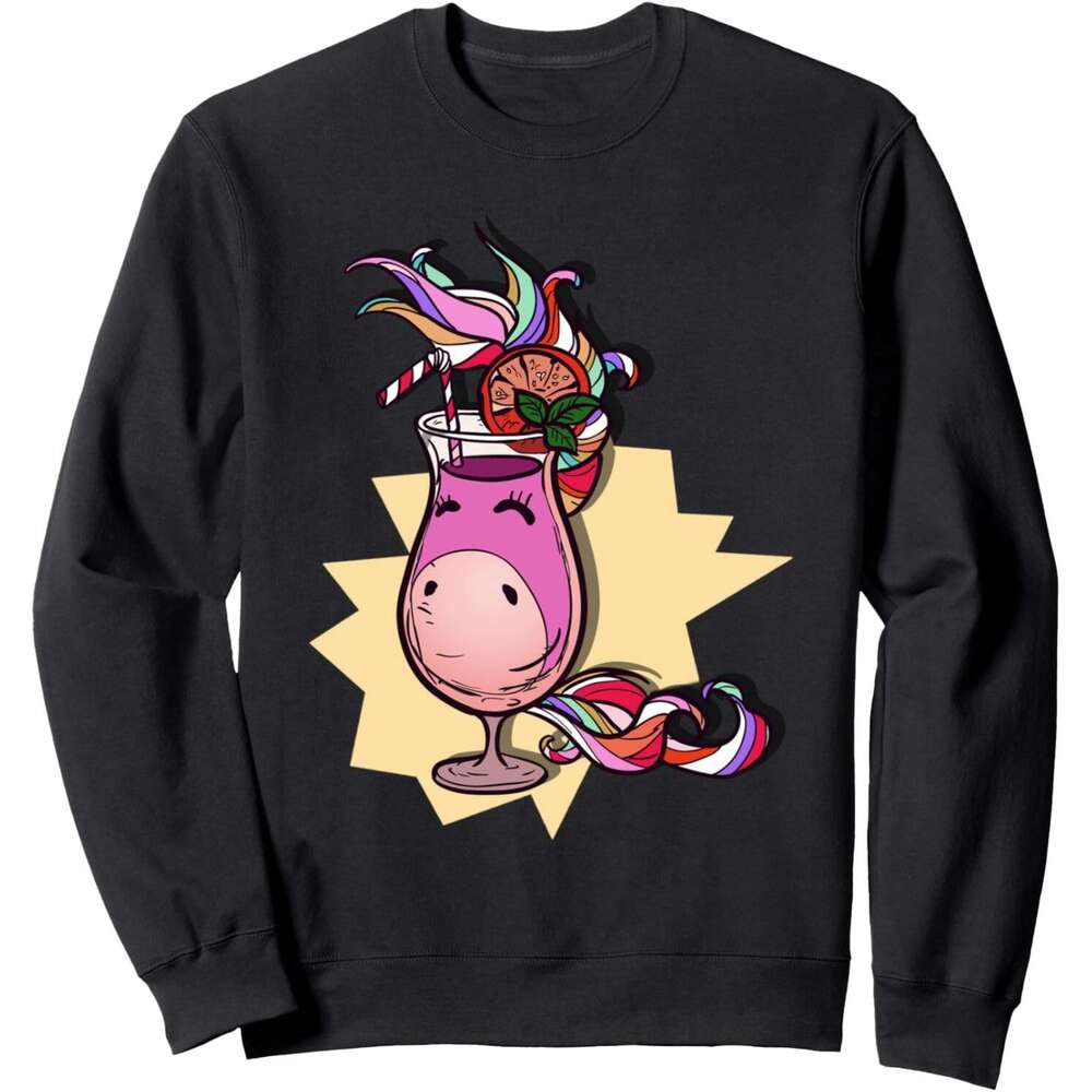 Long Sleeve Shirts for Men sweatshirt tail Unicorn Funny Summer Sun Beach Lover Gift Sweatshirt T shirt Tee Streetwear Casual tops clothes