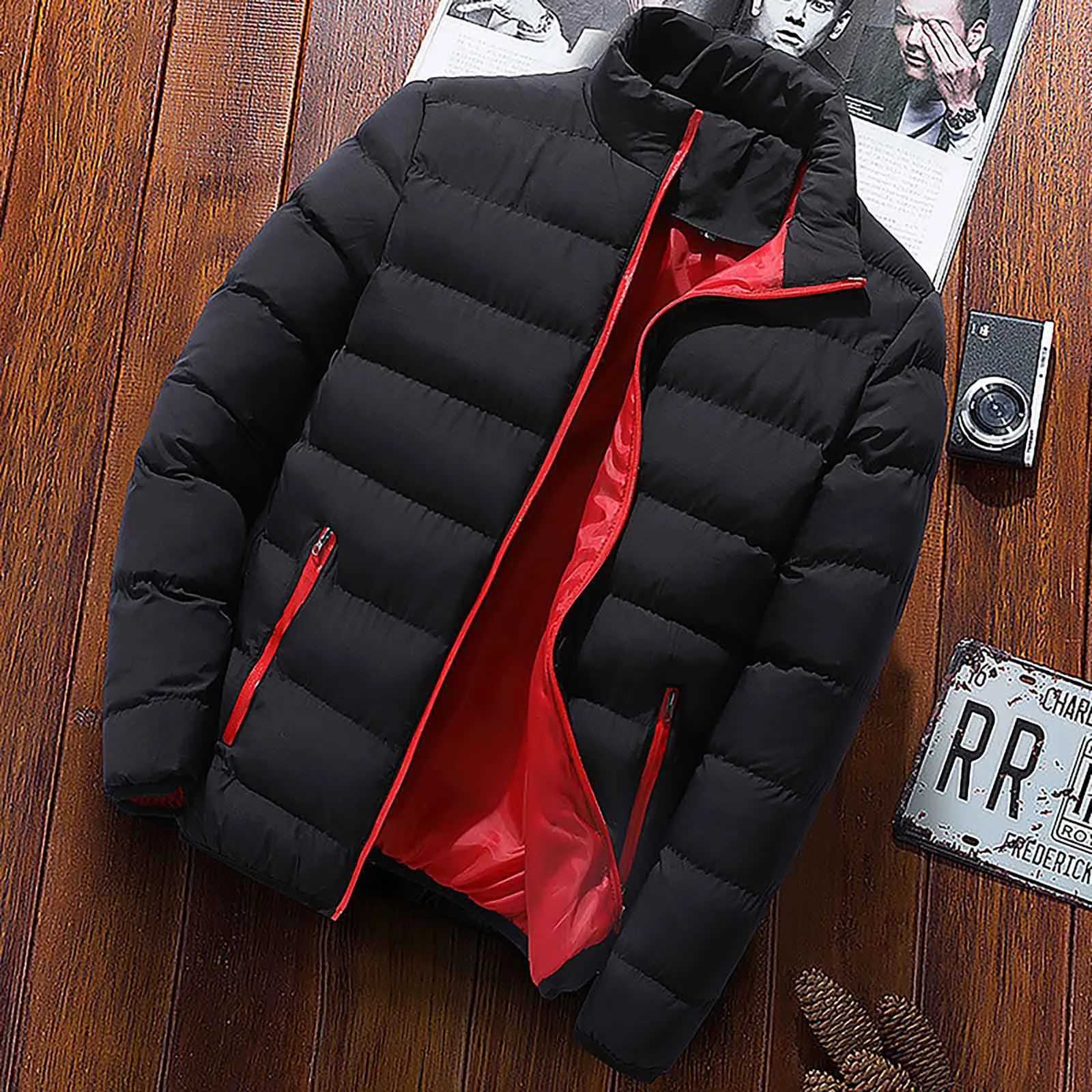 Puffer jacket New Winter Warm Packable Jacket Puffer Light Mens Parkas Coat Quilted Padded Outerwear Cardigan Male Streetwear Clothes M240821