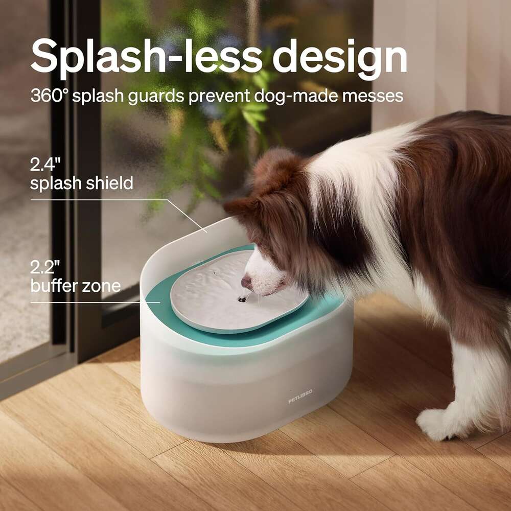 PETLIBRO Replacement Capsule Fountain PLWF008, 1 Month Set of Filters for Dog Water Dispensers, 2 Count Pack, White