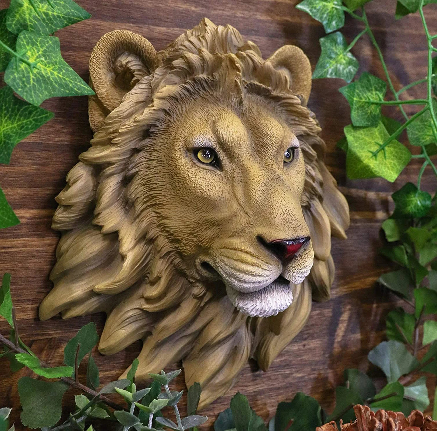 Animal Head Wall Decoration Statue Room Bedroom Home Wall Decoration Scandinavian Style Decoration Jamaican Interior Decoration 240820bj