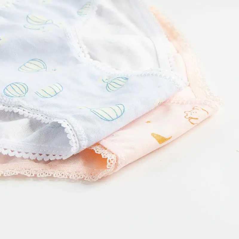 12pc/lot Girls Underwear Kids Panties Briefs Children Underpants 2-12Years Y240821