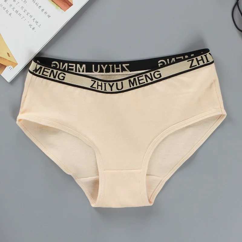 4Pcs Childrens Panties 8-14Years Old Teenage Cotton Underwear Sport Puberty Big Girls Student Briefs Y240821