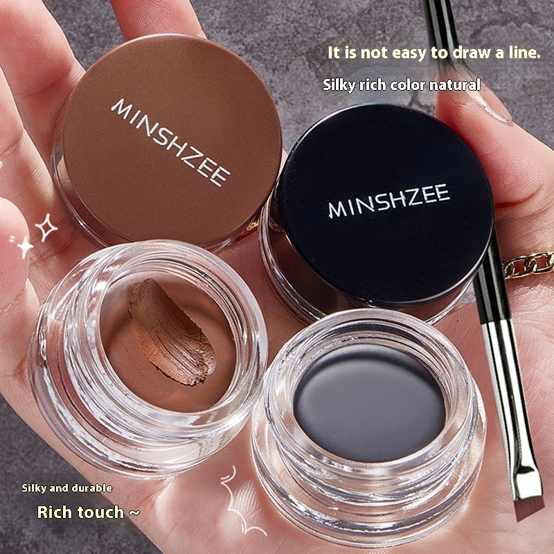 Silky Smooth Mingxizhi Eye Liner Gel - Moisture Lock Feature for All-Day Stay, Crease Resistance Design