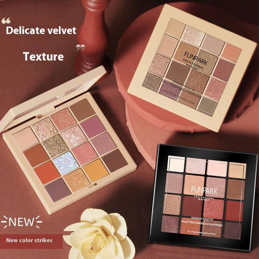 Matte Earth-Toned Eyeshadow Kit for Natural Look Funpark Makeup Products