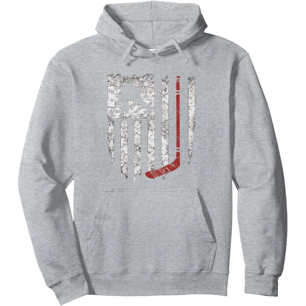 Hoodie for Mens Womens sweatshirt Hockey American USA Flag Hoodie Mens Tee Hoodie Graphic Hoodies Pullover Long Sleeve