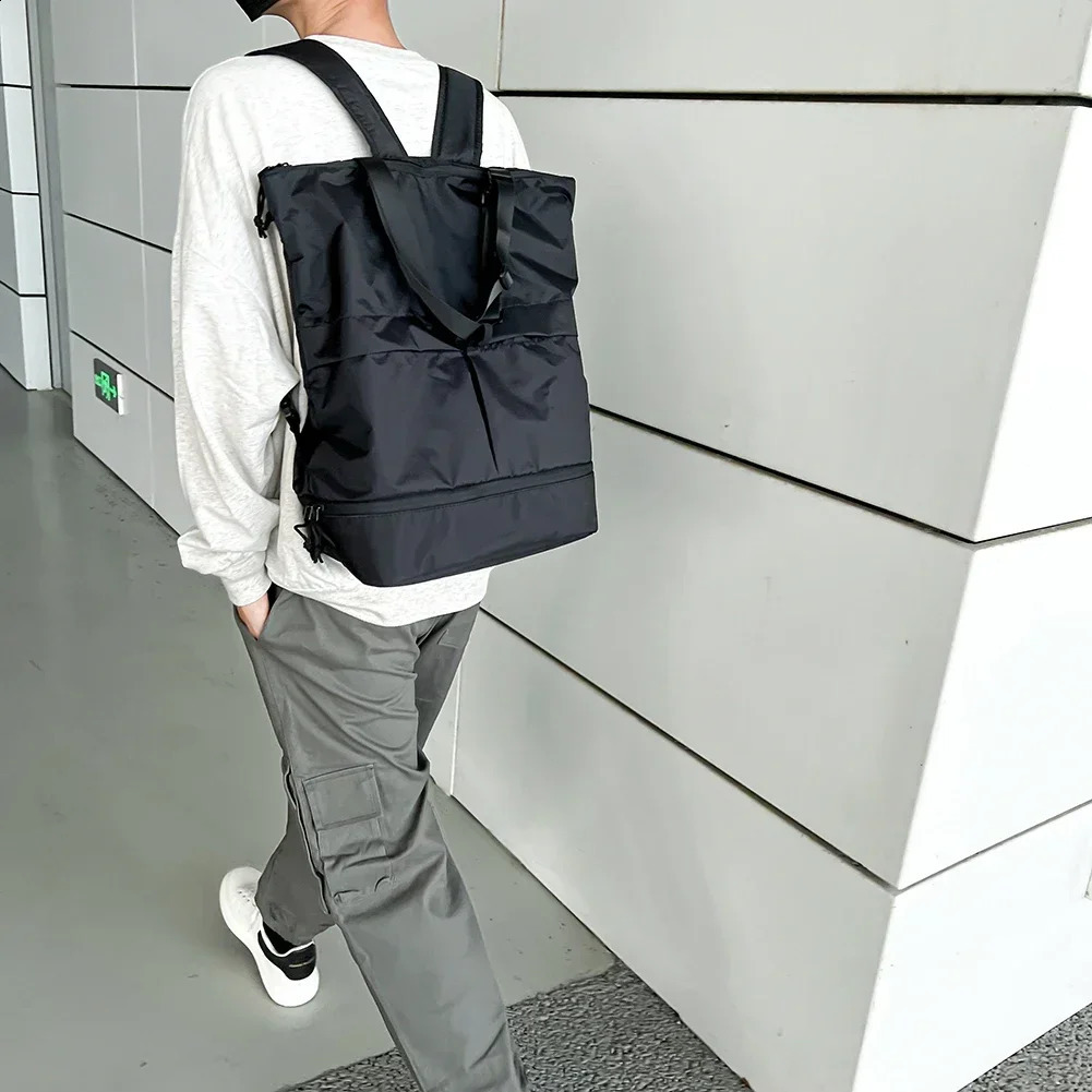 Unisex Backpack Large Capacity Students Bookbag Satchel Daypack Nylon Waterproof for Women Men Fashion School 240821