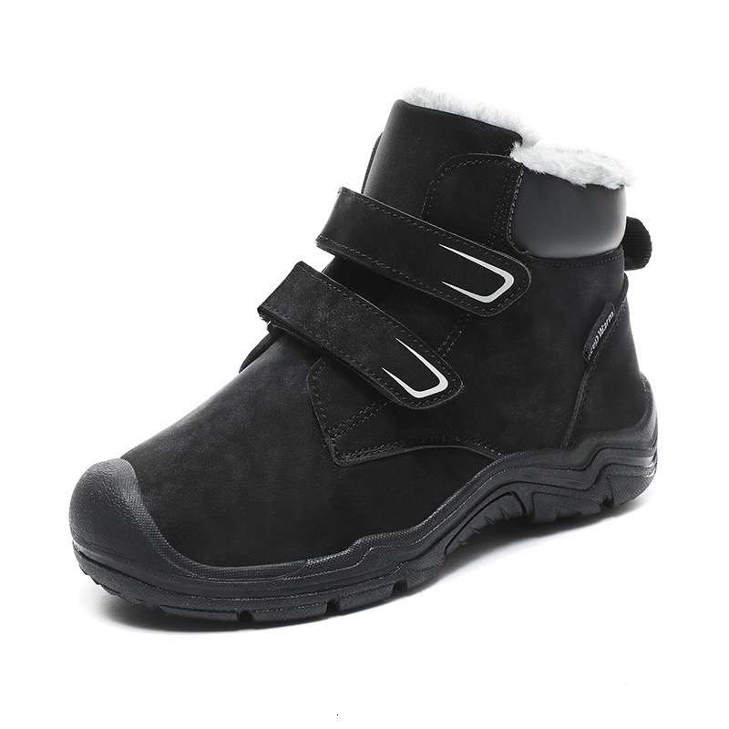 Ddmysports New Children S Shoes With Plush Insulation For Both Boys And Girls Outdoor Snow Boots Sports High Top Cotton Waterproof OUTDOOR