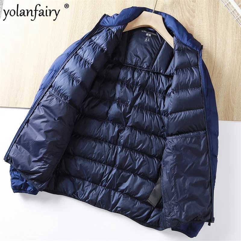 Puffer jacket Puffer Jacket Men Autumn Winter New In Coats and s Male Lightweight Windproof Down Soft Fluffy Clothes FC M240821