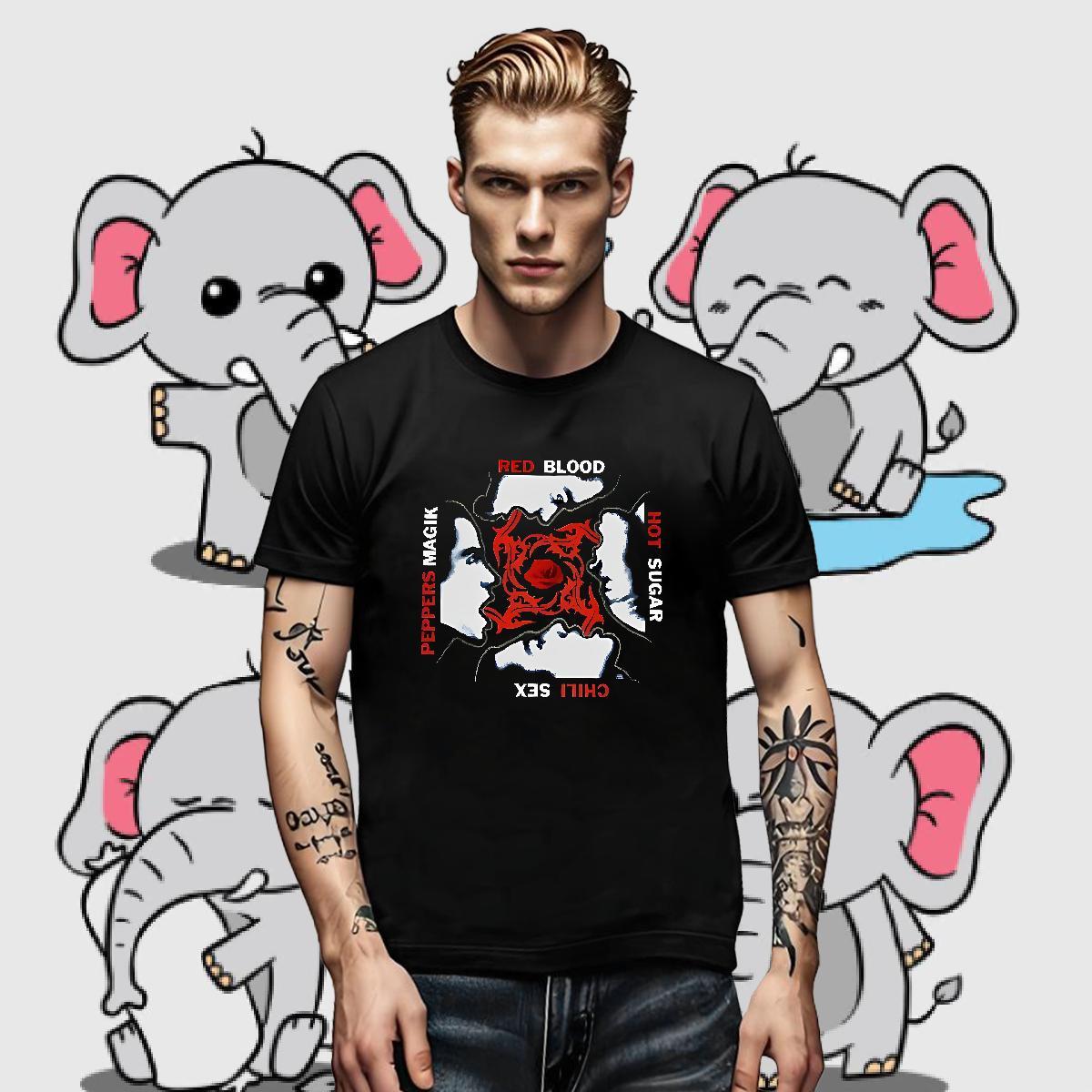 Designer Fashion scary Men Tops Tees 100% Cotton 230g T Shirts Men DIY Logo Oversized Street Casual Breathable Short Sleeve Classic Tshirts