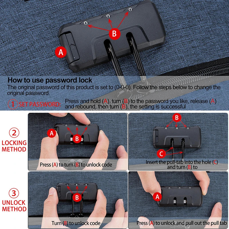 Fashionable multi pocket neutral backpack waterproof antitheft 14 inch computer USB and headphone reserved ports 240820