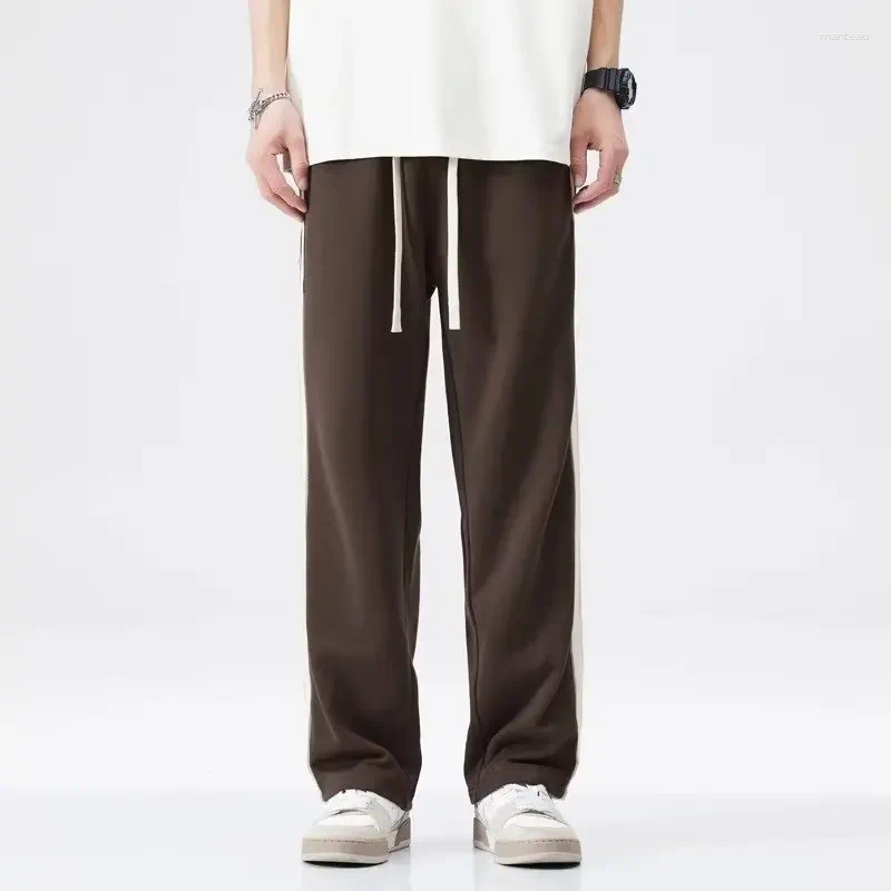Men's Pants Spring Autumn Straight-leg Casual American Style Trendy Brand Ins High Street Sports Versatile
