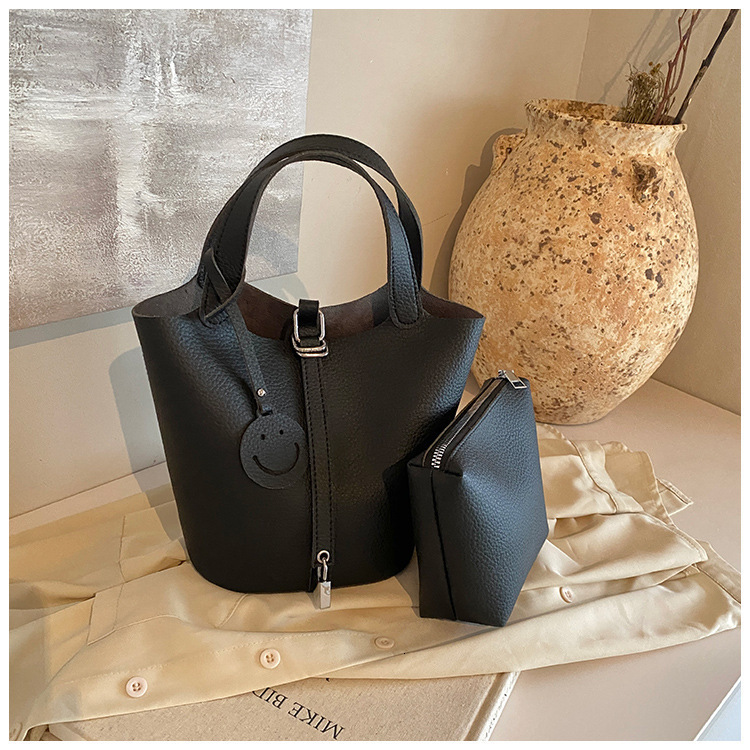 Designer Bucket Bag Set: Chic 2024 Summer Handbag & hot Crossbody, Pink