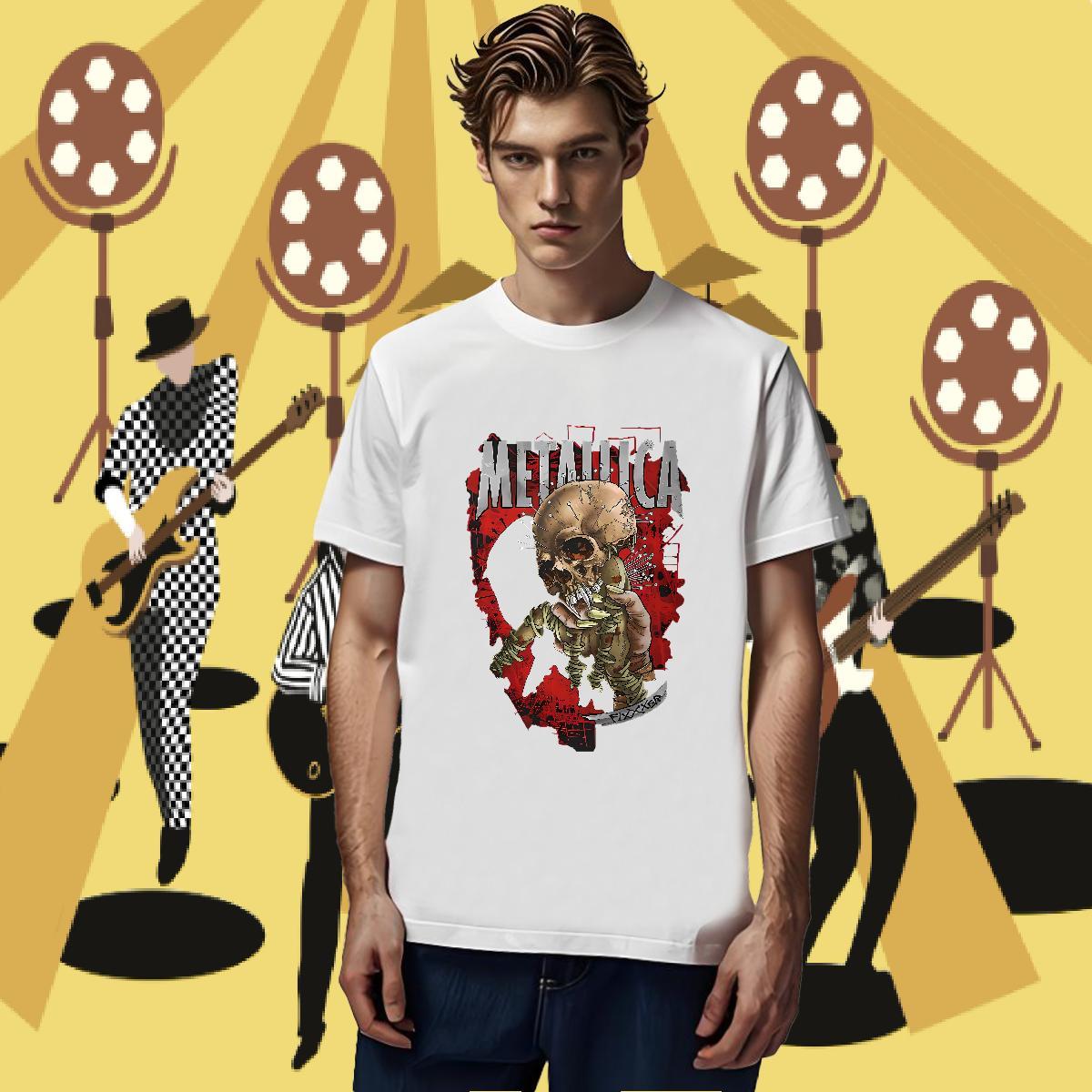 Stylist Tshirt for Man Woman 100% Cotton 230g Street Wear skull Breathable Short Sleeve T shirt Designer DIY Tops Tees