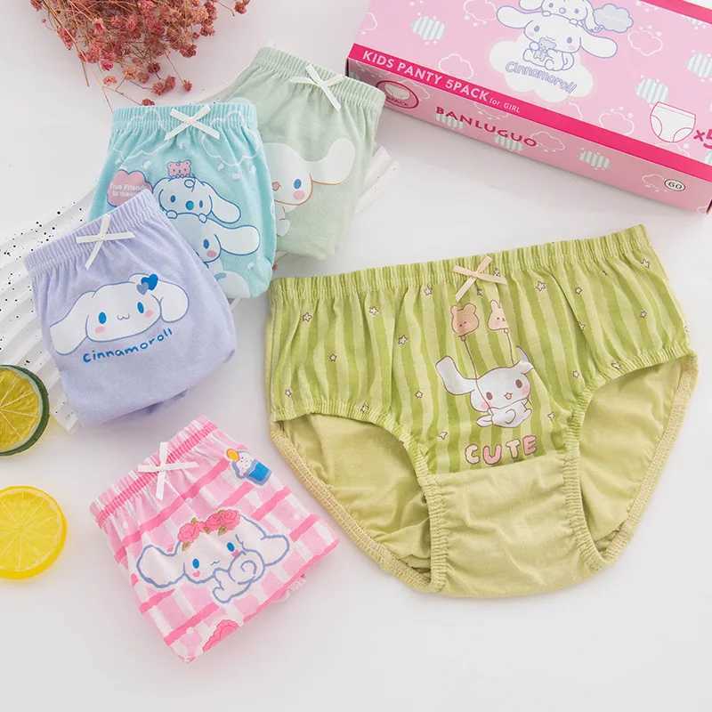 5PCS/LOT Cinnamorolls Cotton Soft Pants Briefs Children Baby Boys Panties Cartoon Kids Underpants Kids Underwear for Girls Y240821