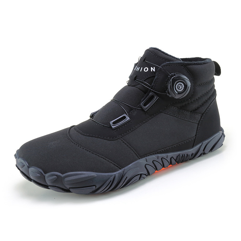 Ddmysports Five Finger Outdoor Sports Cotton Shoes Men S Women Plush Warm Durable And Non Slip Snow Boots Winter Thickened Couple OUTDOOR