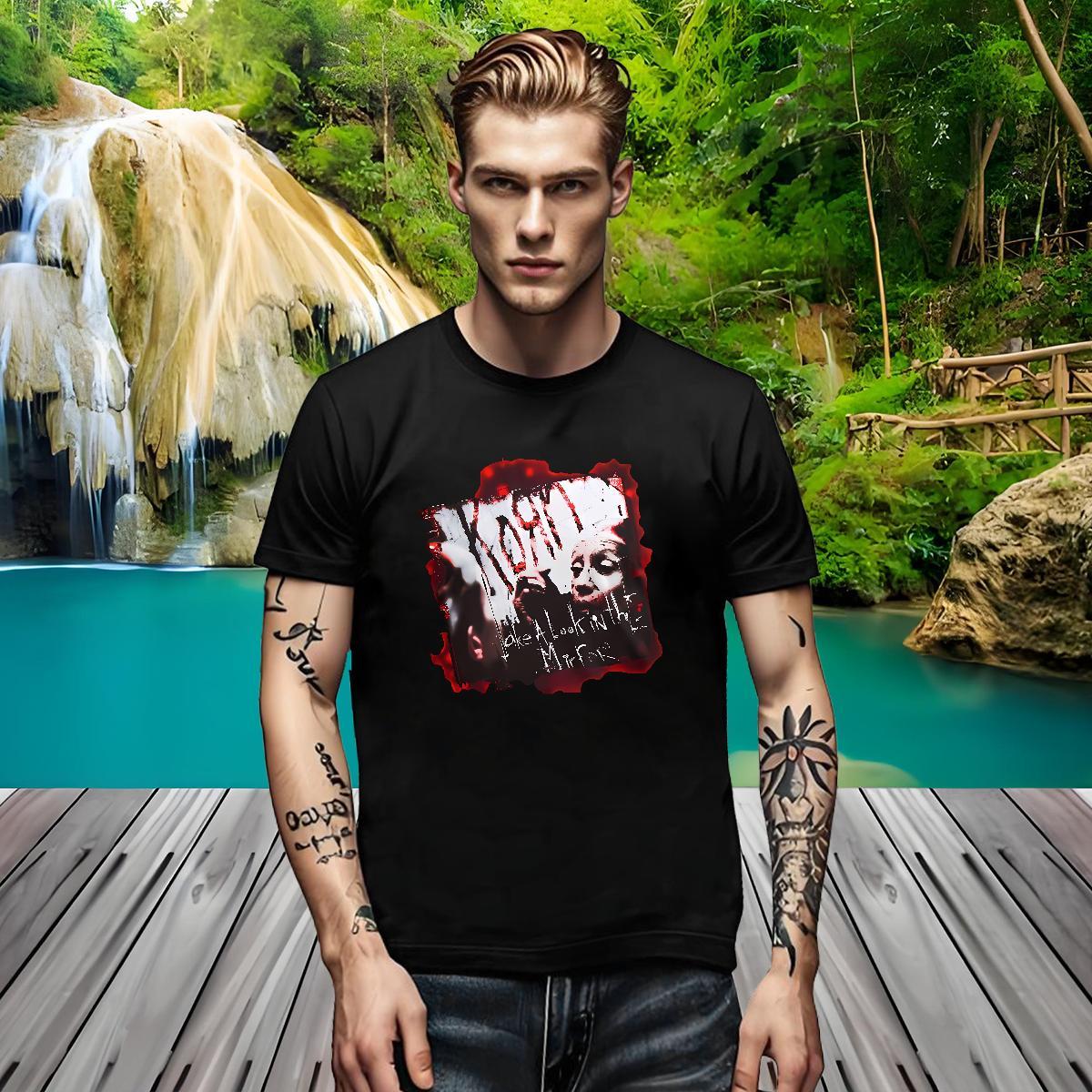 2024 Men Clothes T-Shirt 230g 100% Cotton Casual Daily Wear scary Pure Cotton T shirt Comfortable Custom Cartoon Clothings