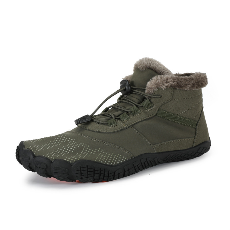 Ddmysports Fitness Plush Waterproof Snow Boots Foldable Breathable Lightweight Mountaineering Casual Cotton Shoes OUTDOOR