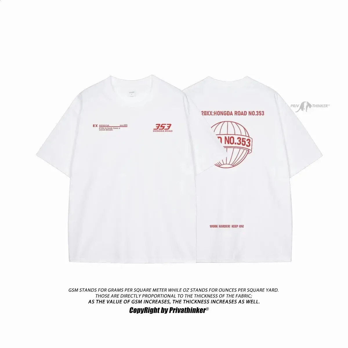 streetwear printed mens Tshirt oversized casual Oneck summer unisex S7XL short sleeved 240821