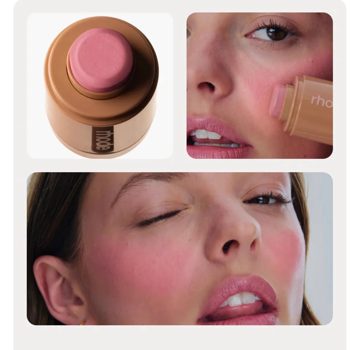 High Quality Pocket 5.3g Face Cheek Makeup Long Lasting Blush Stick Beauty Cosmetics 6 Color Piggy Freckle Toasted Teddy Sleep Girl Juice Box Fast Del