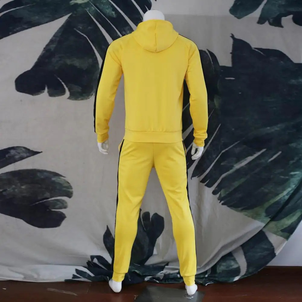 Tracksuit Men 2 Pieces Set Sweatshirt Sweatpants Sportswear Zipper Hoodies Casual Mens Clothing Ropa Hombre Size S-3XL 240821