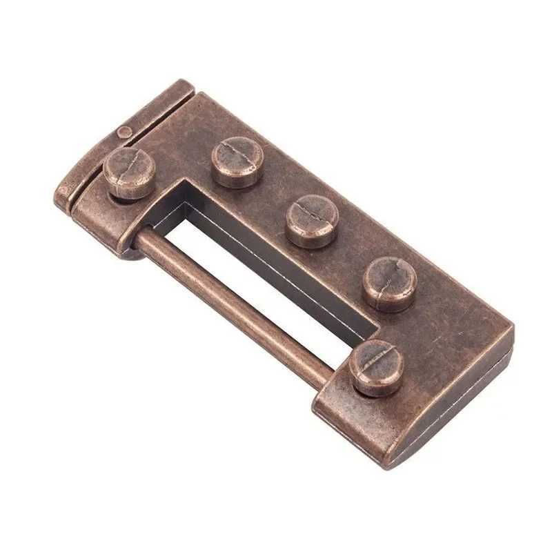 Antique Lock 3D Metal Adult Intelligence Maze Children Unlocking Toys Free shipping